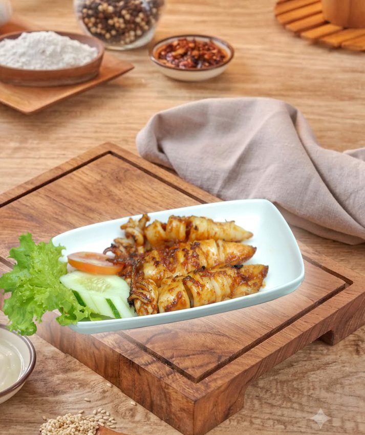 Cumi Bakar Bumbu Jahe